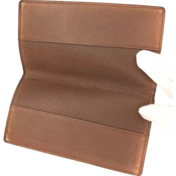 216139BU (L1) Louis Vuitton Notebook Cover Brown Monogram - Picture 5 of 9